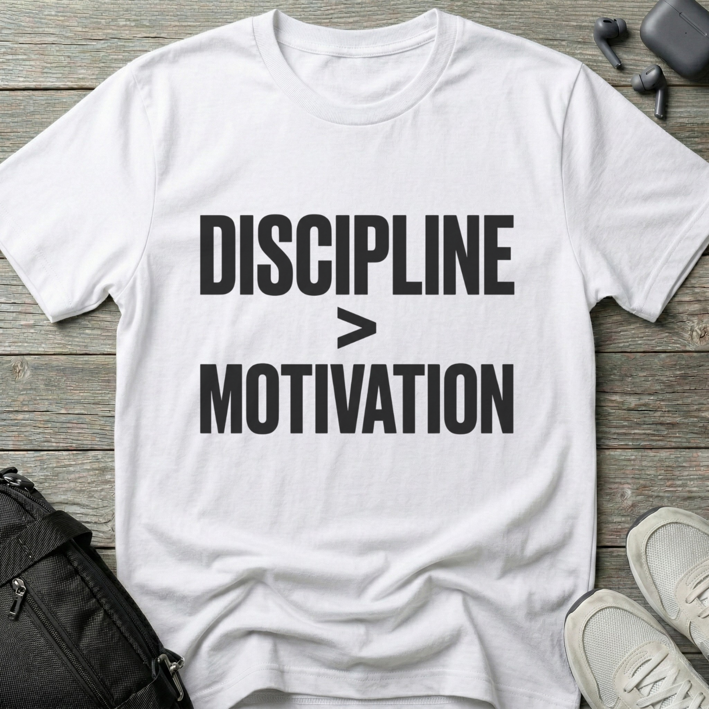 Discipline > Motivation T-Shirt