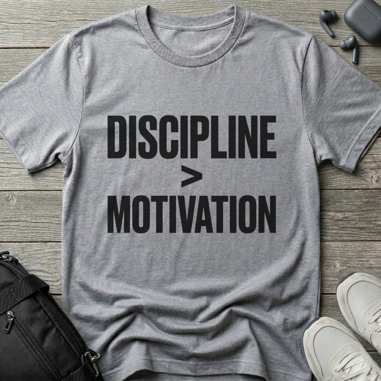 Discipline > Motivation T-Shirt