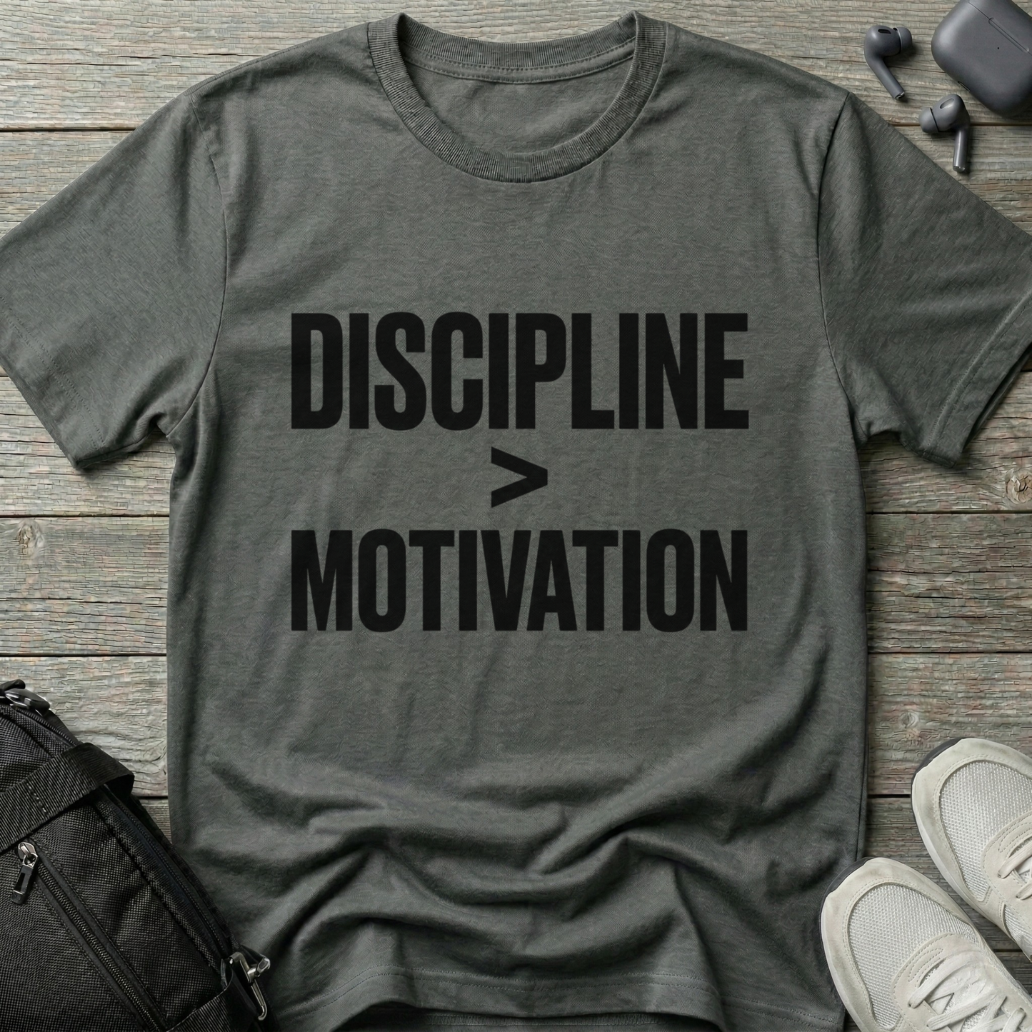 Discipline > Motivation T-Shirt