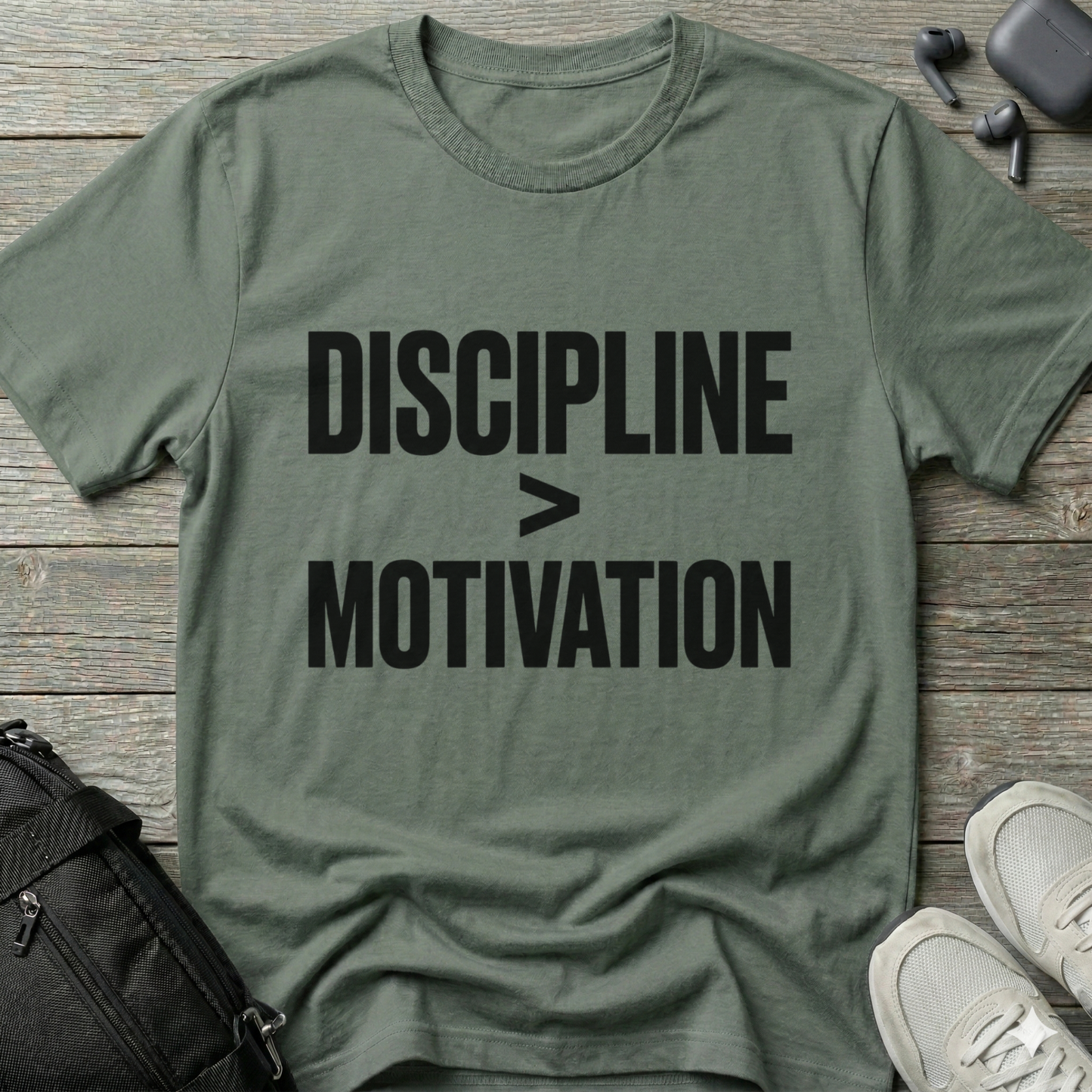 Discipline > Motivation T-Shirt