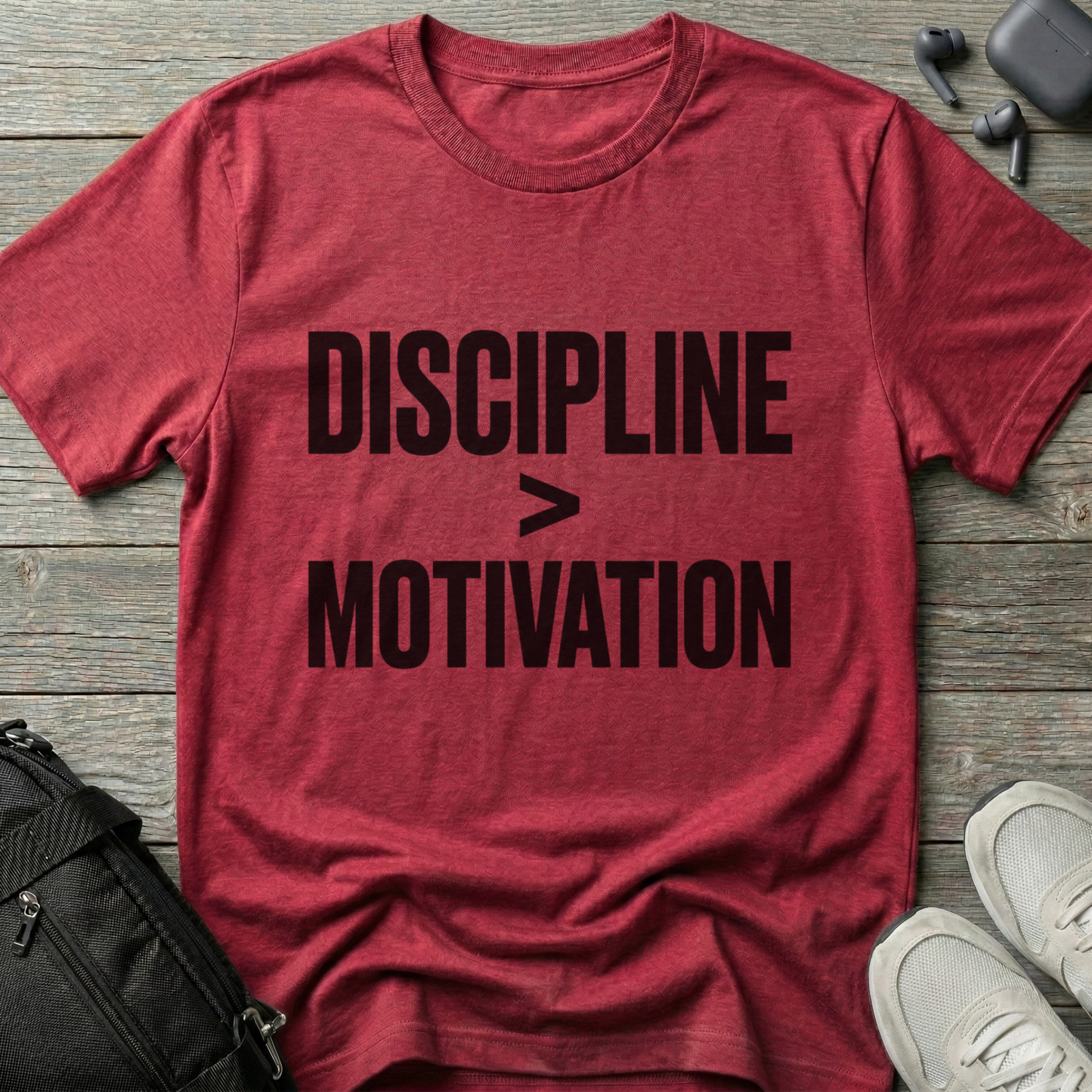 Discipline > Motivation T-Shirt