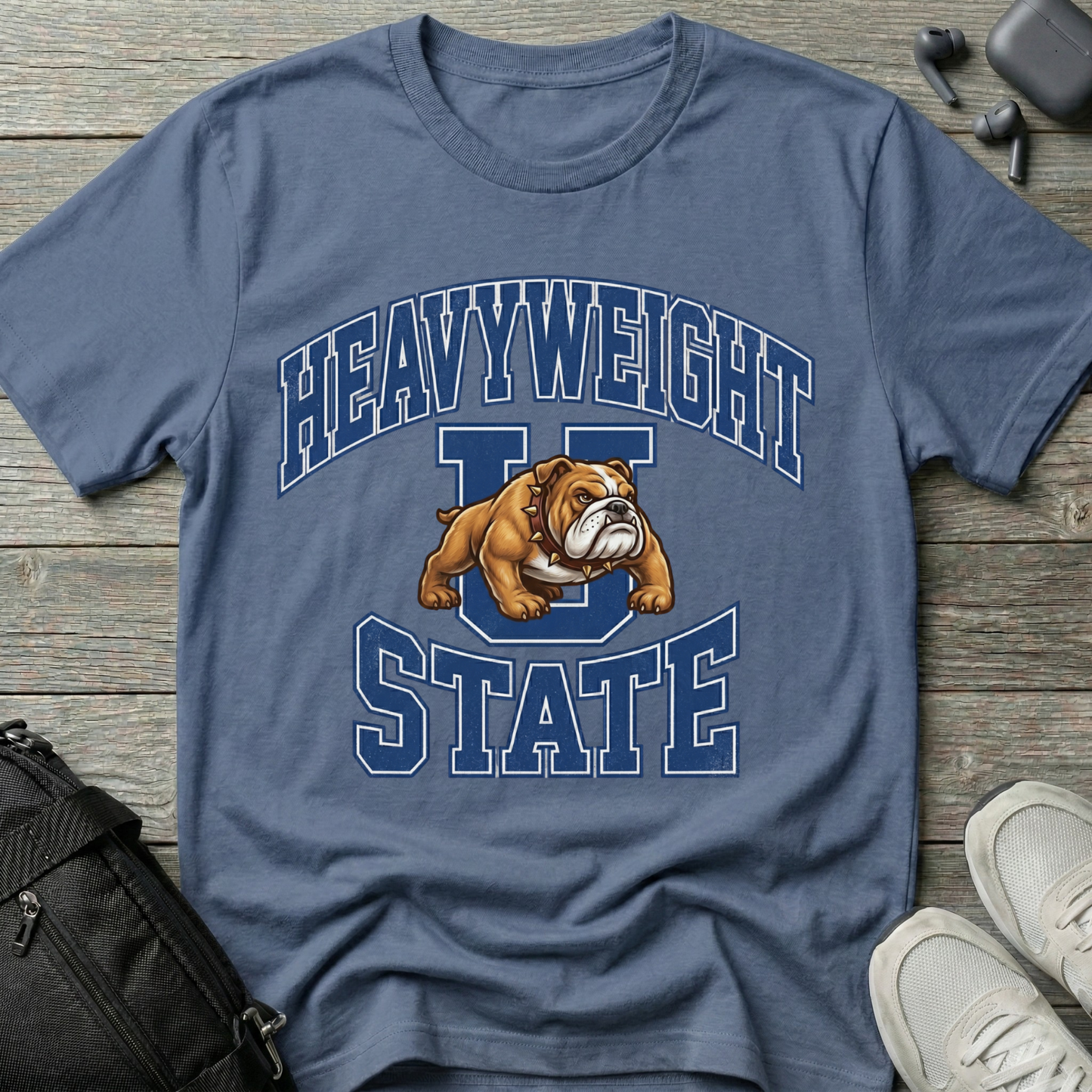 Heavyweight State Bulldog T-Shirt