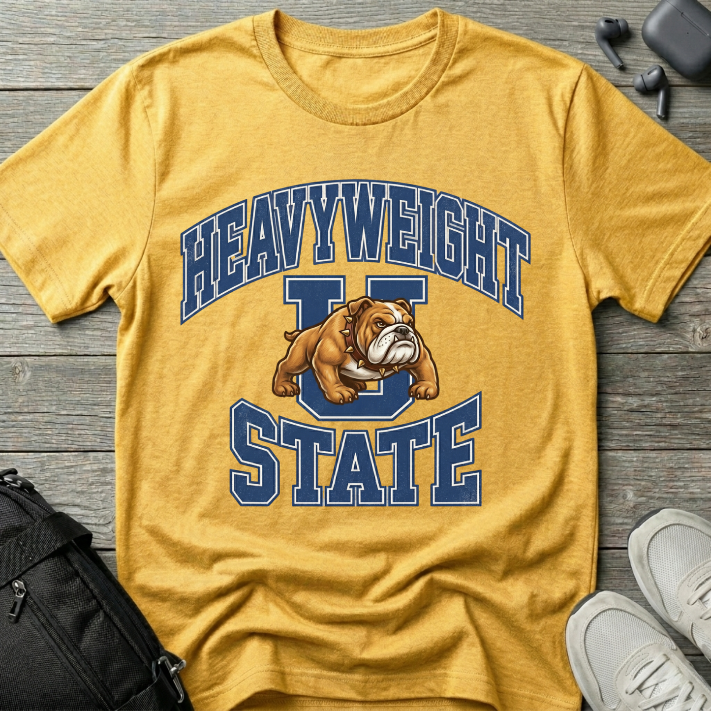 Heavyweight State Bulldog T-Shirt