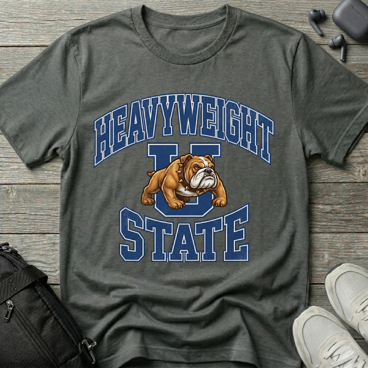 Heavyweight State Bulldog T-Shirt