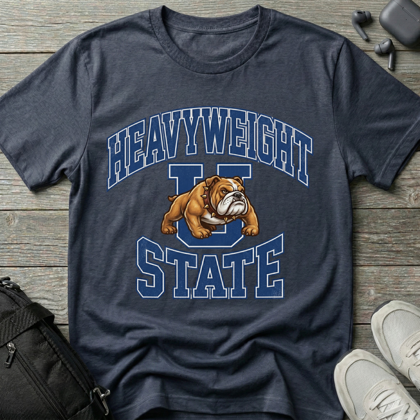 Heavyweight State Bulldog T-Shirt