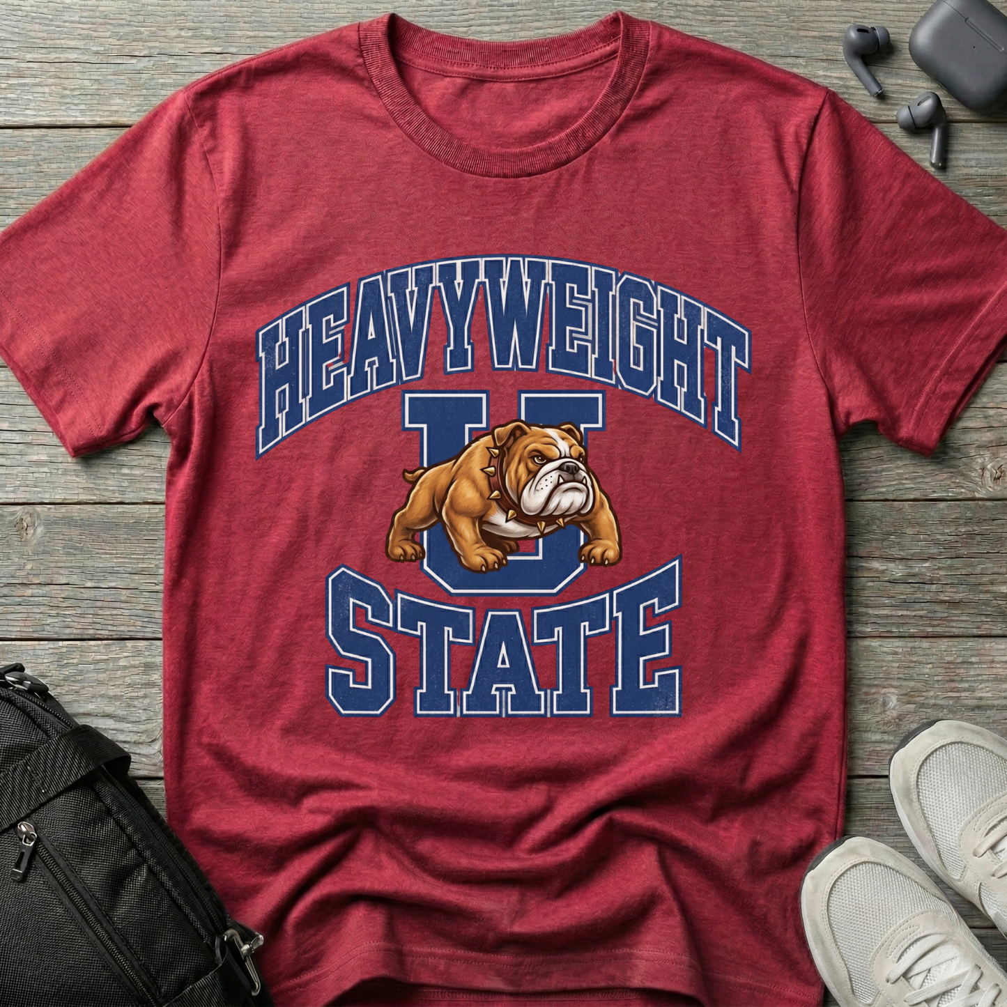 Heavyweight State Bulldog T-Shirt