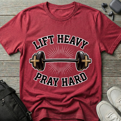 Lift Heavy Pray Hard T-Shirt
