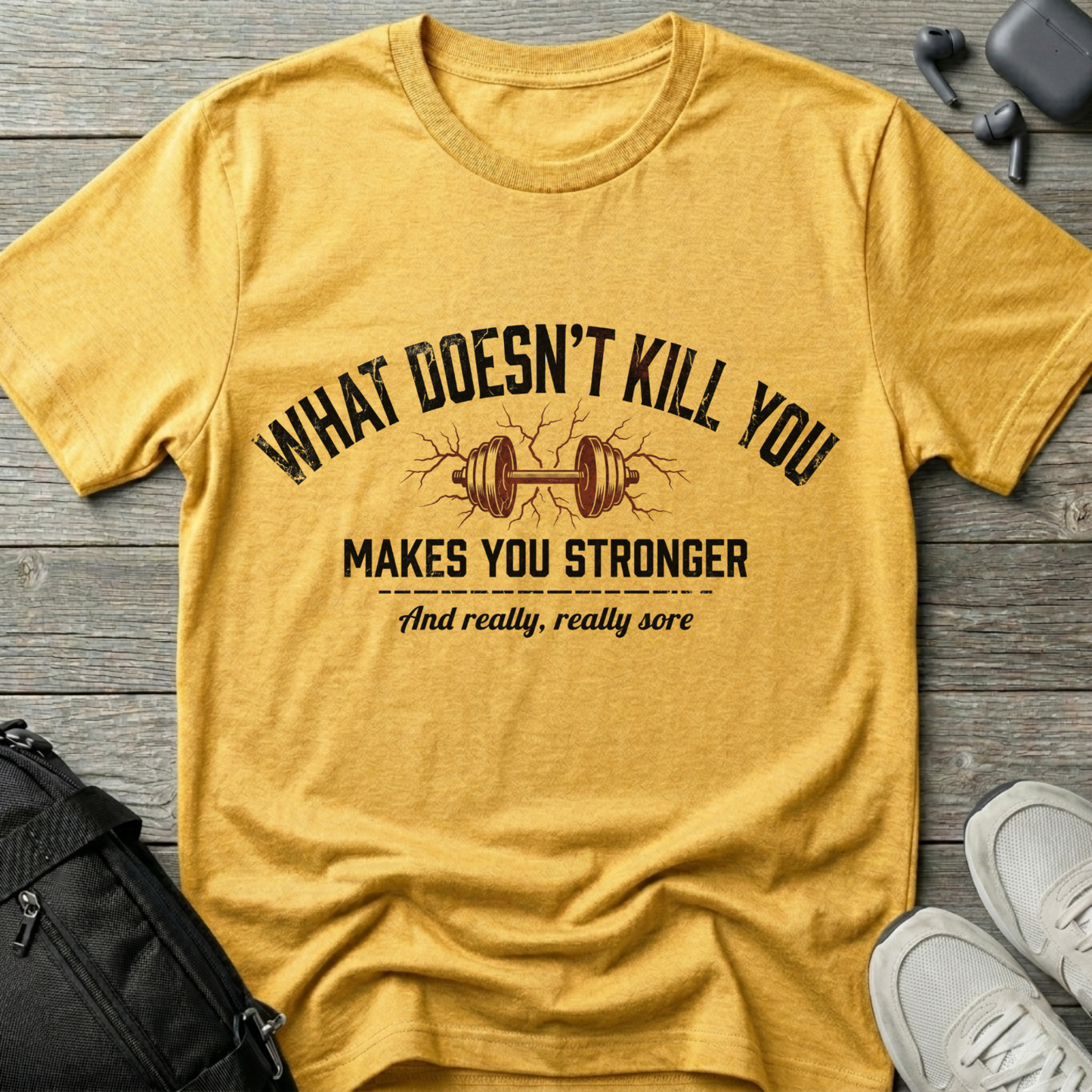 "What Doesn’t Kill You Makes You Stronger"  T-Shirt