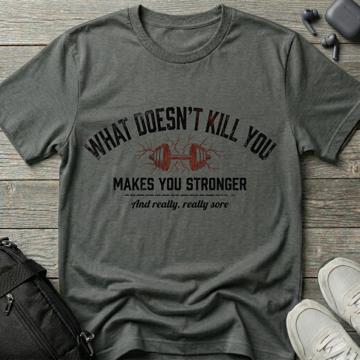 "What Doesn’t Kill You Makes You Stronger"  T-Shirt