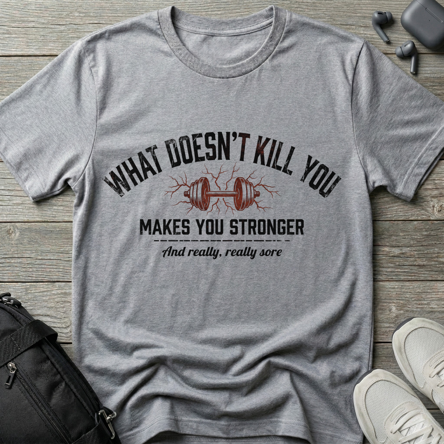 "What Doesn’t Kill You Makes You Stronger"  T-Shirt