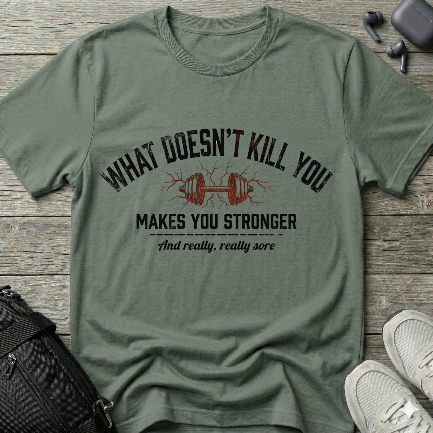 "What Doesn’t Kill You Makes You Stronger"  T-Shirt