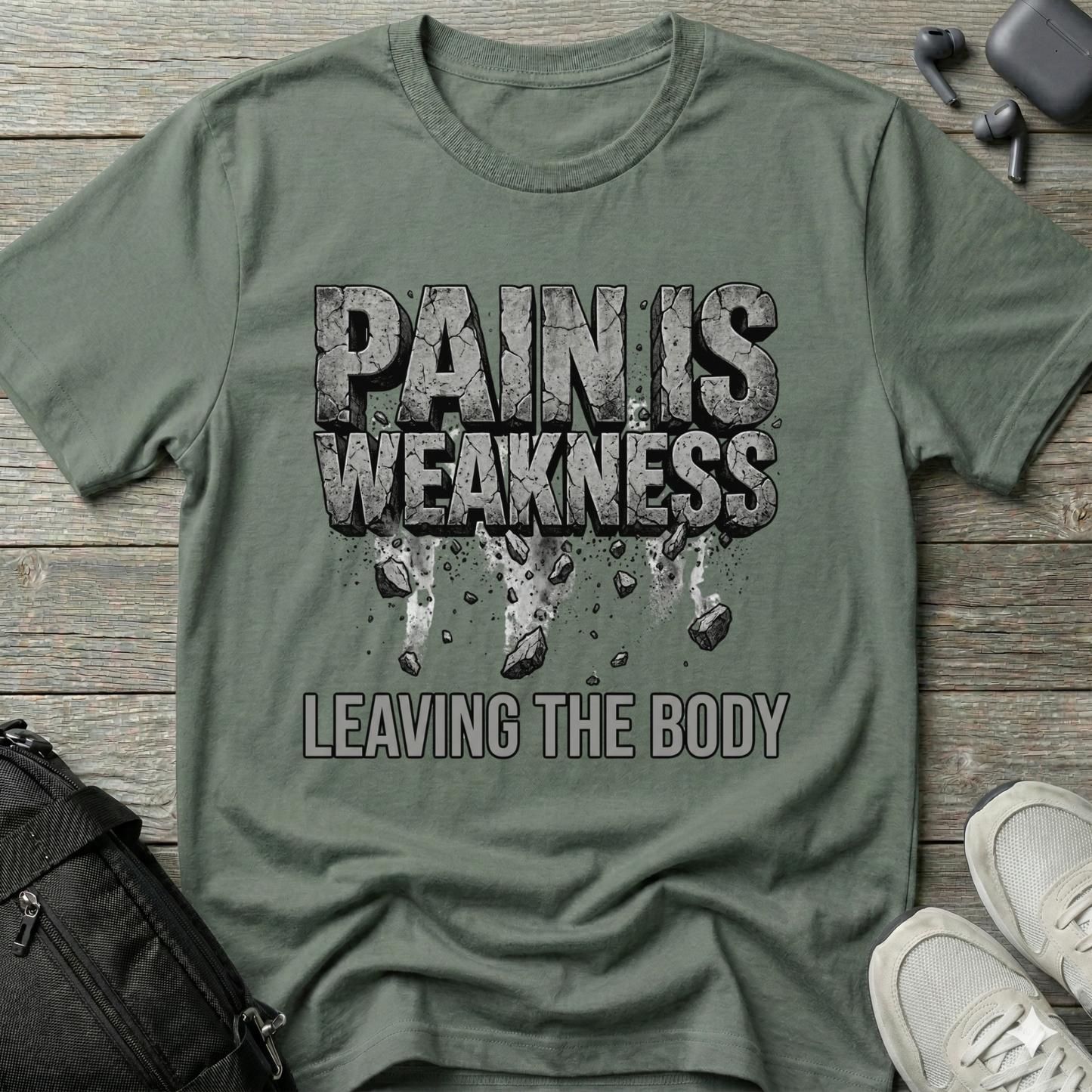 Pain Is Weakness Leaving the Body T-Shirt