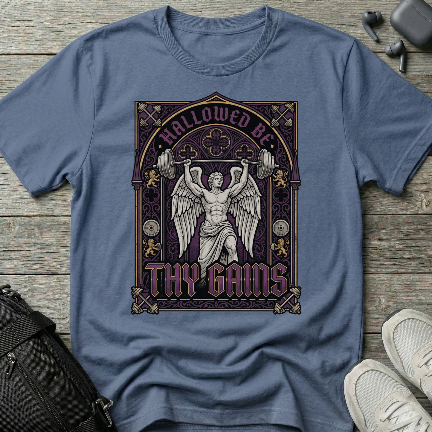 Hallowed Be Thy Gains  T‑Shirt