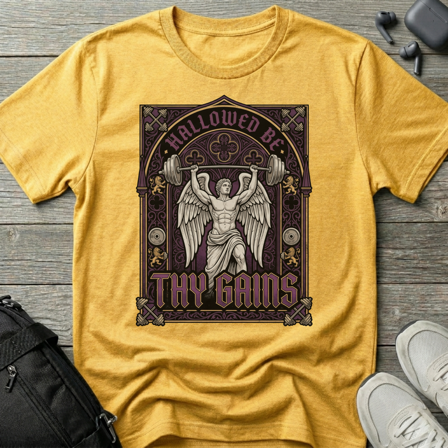 Hallowed Be Thy Gains  T‑Shirt