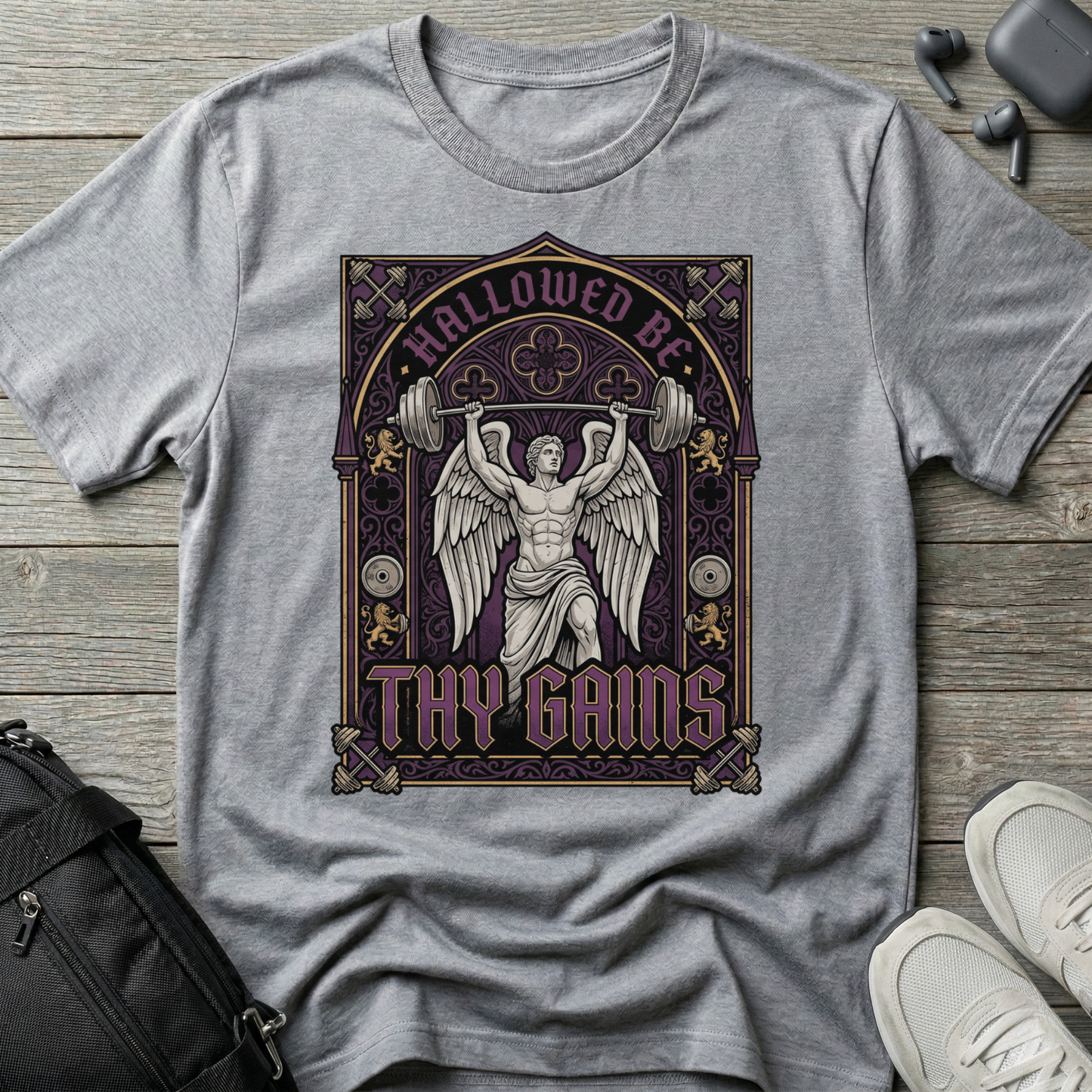 Hallowed Be Thy Gains  T‑Shirt