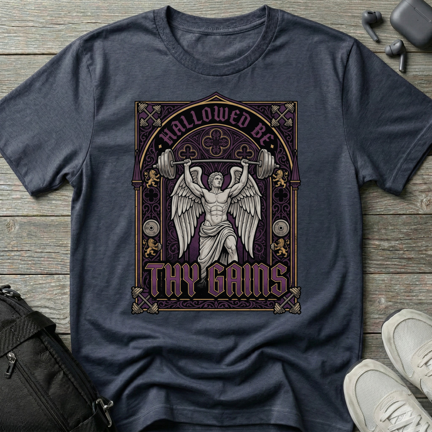 Hallowed Be Thy Gains  T‑Shirt
