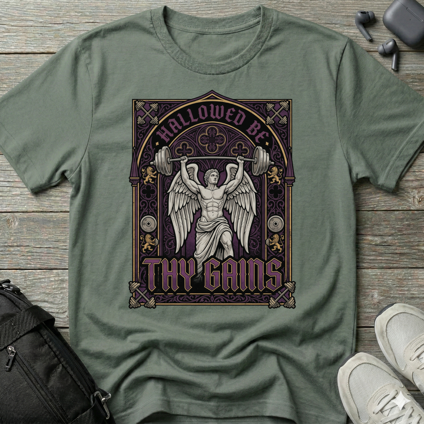 Hallowed Be Thy Gains  T‑Shirt