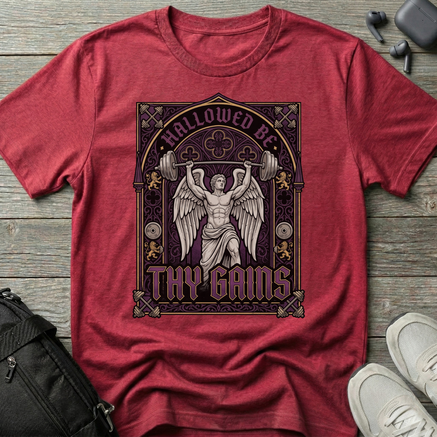 Hallowed Be Thy Gains  T‑Shirt