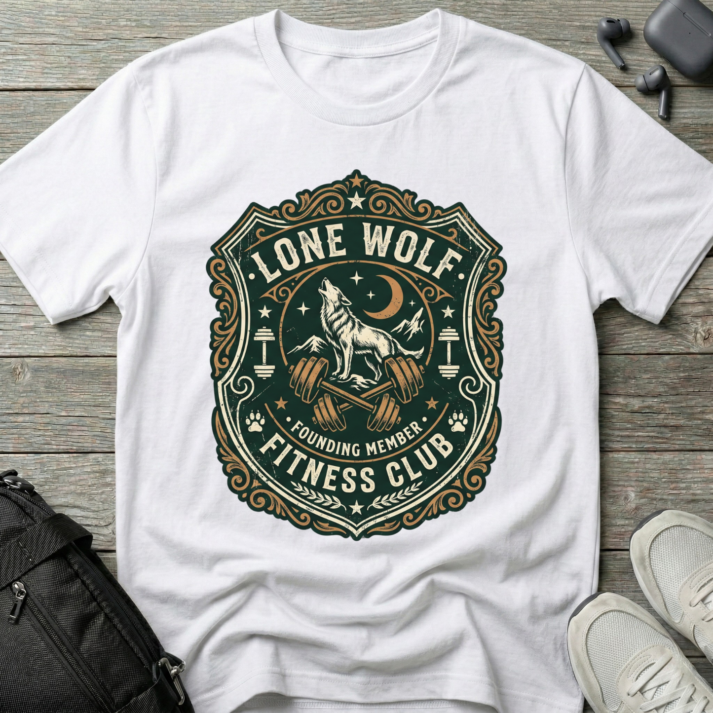 Lone Wolf Fitness Club T-Shirt