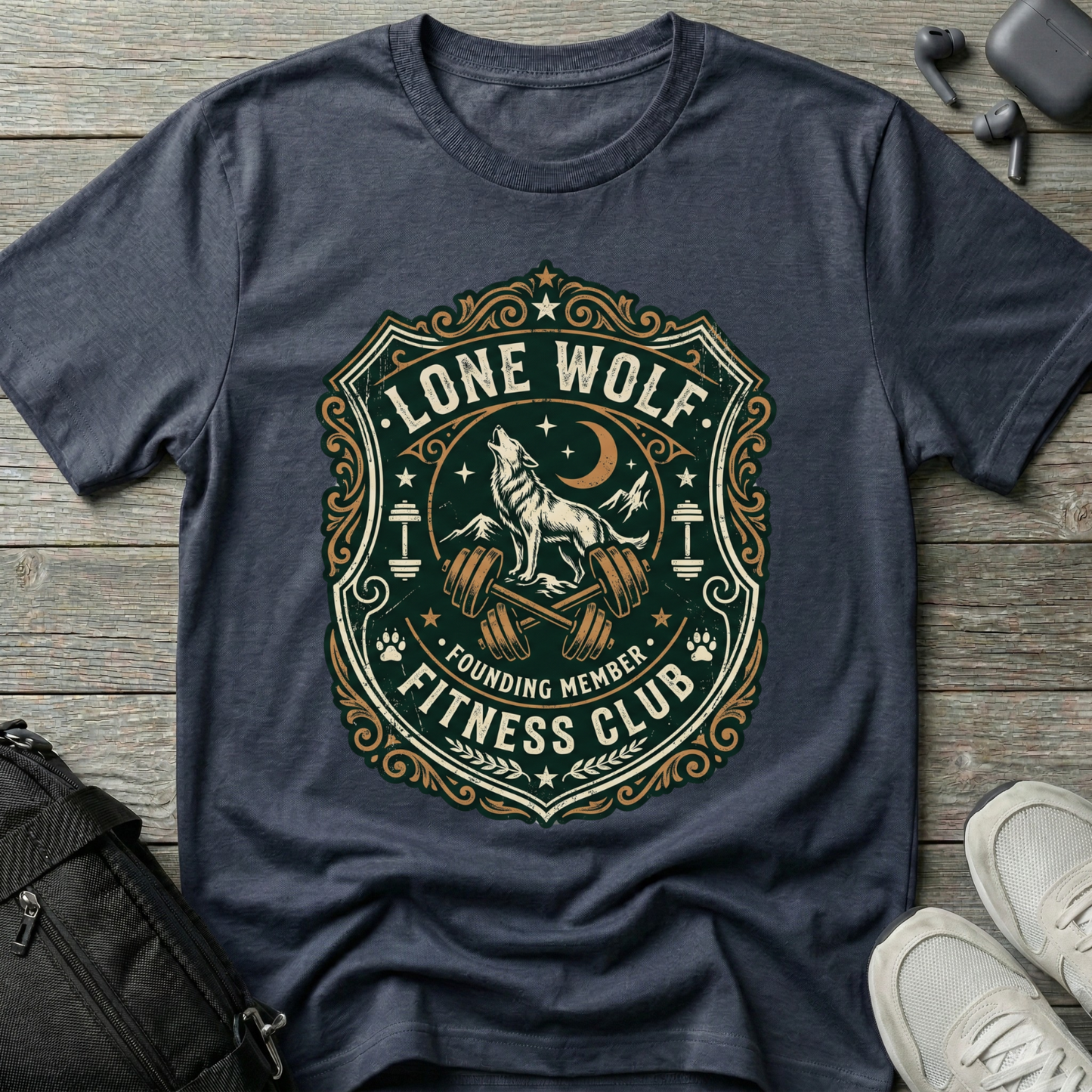 Lone Wolf Fitness Club T-Shirt