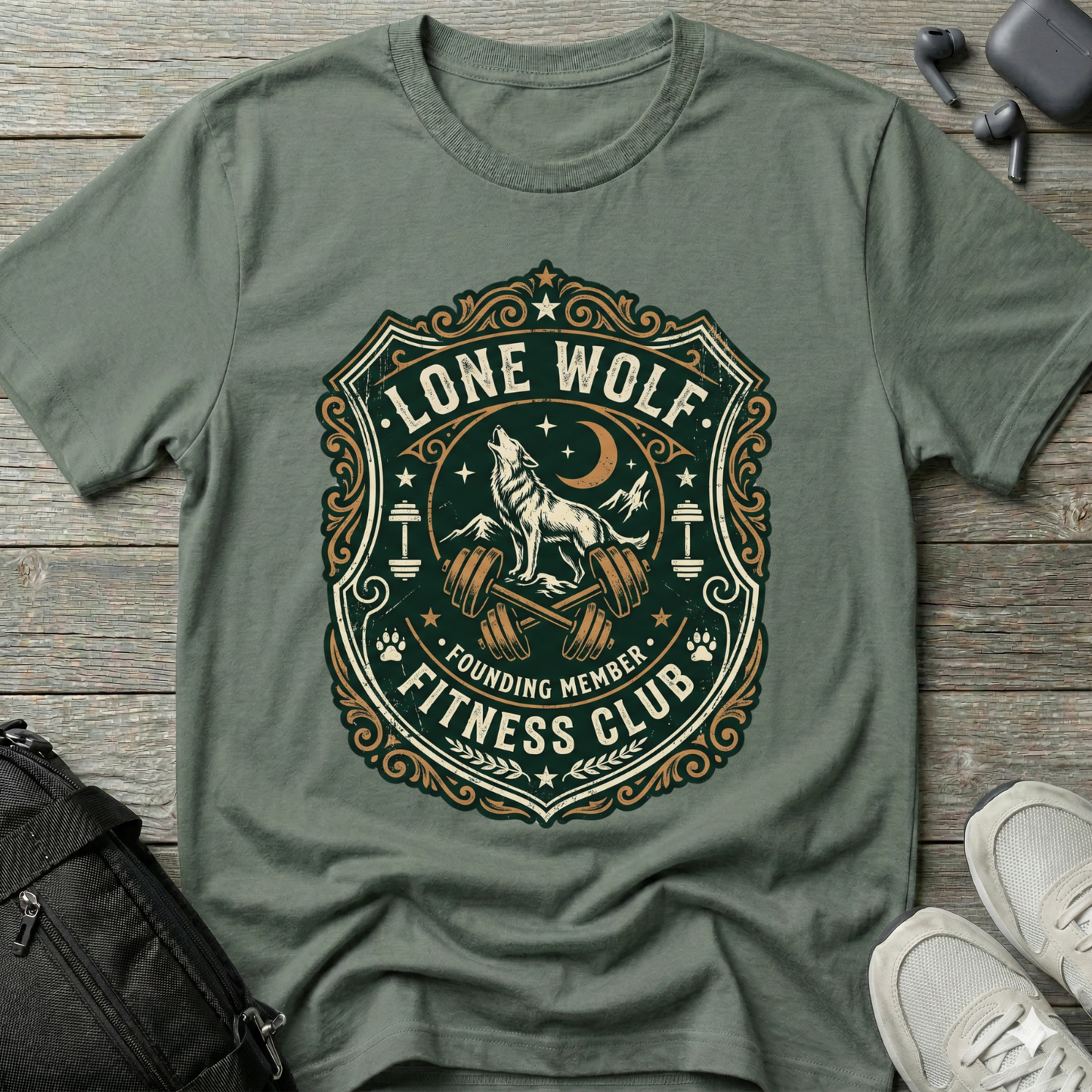 Lone Wolf Fitness Club T-Shirt