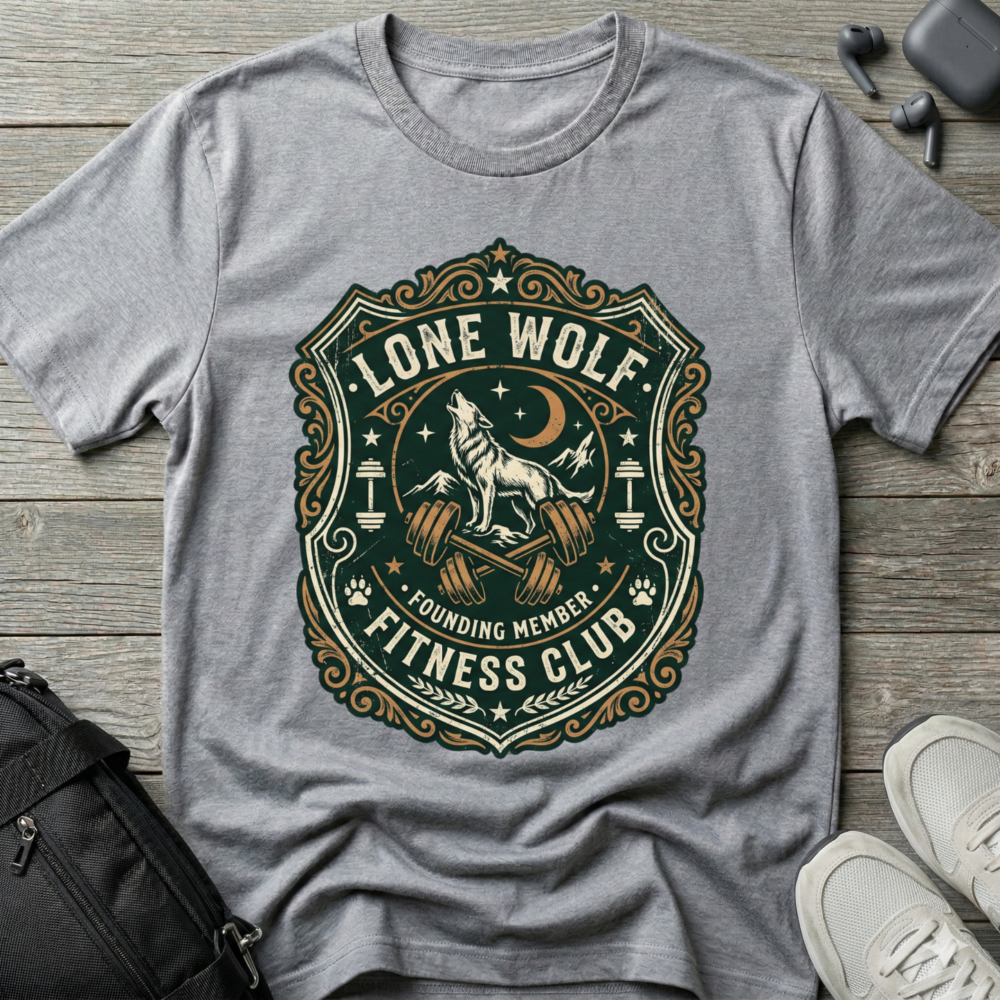 Lone Wolf Fitness Club T-Shirt