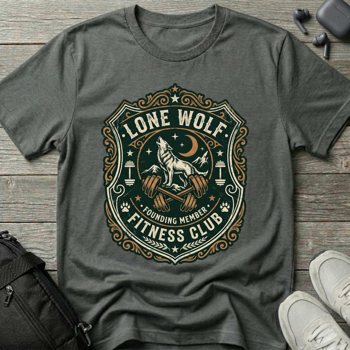 Lone Wolf Fitness Club T-Shirt