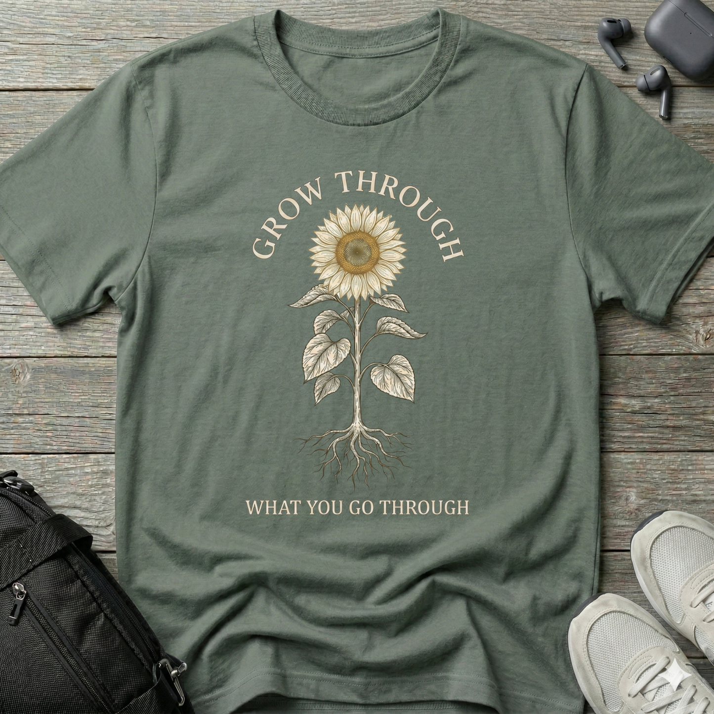 "Grow Through What You Go Through"  T-Shirt