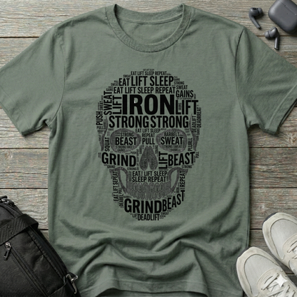 Iron Life Skull Gym T-Shirt