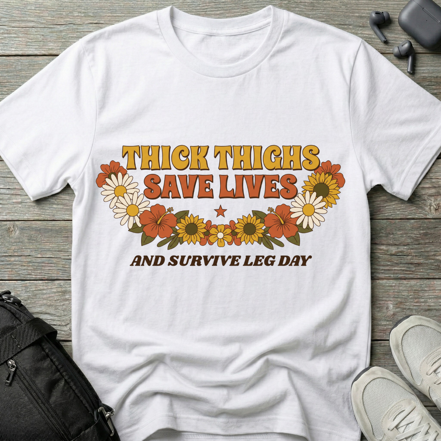 "Thick Thighs Save Lives"  T-Shirt