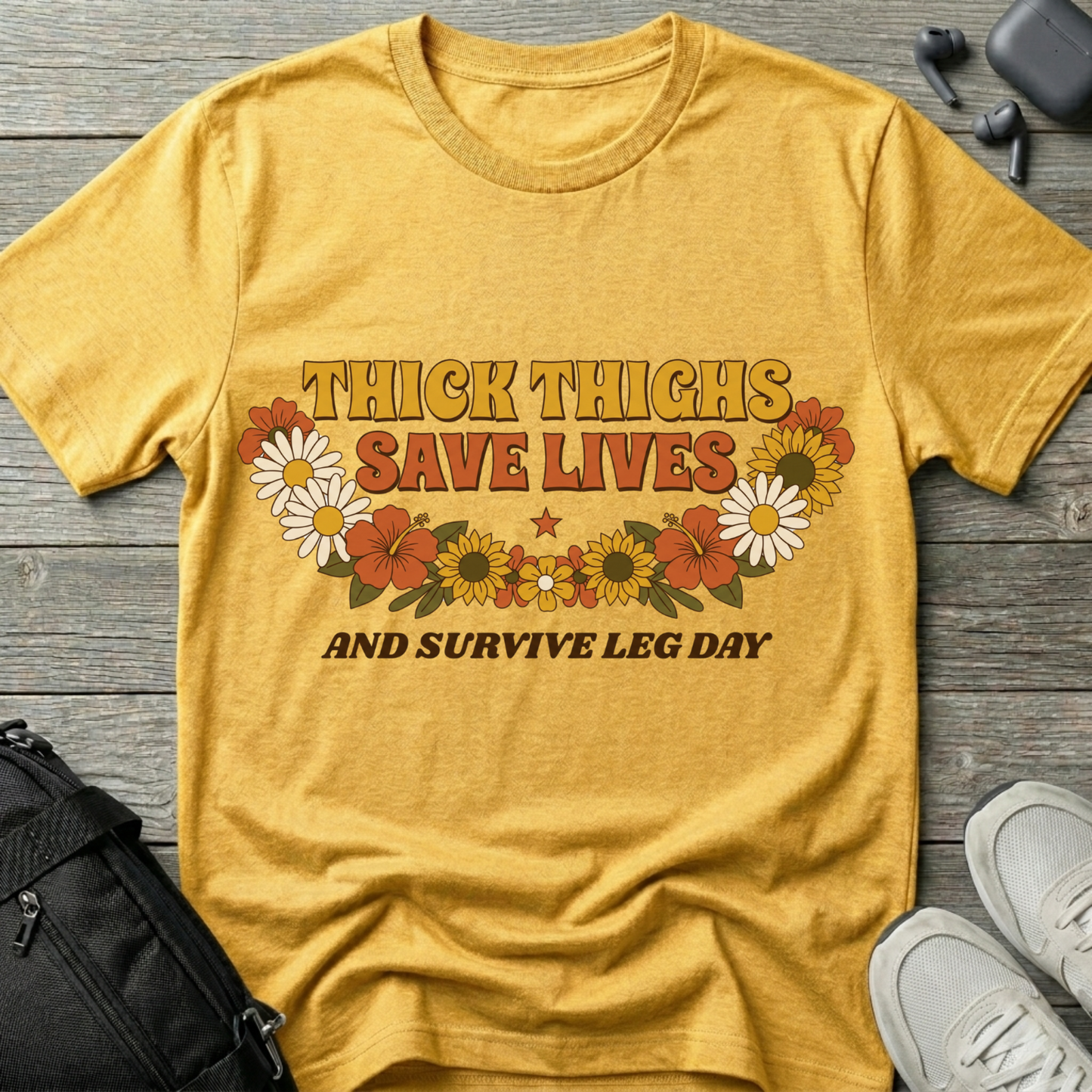 "Thick Thighs Save Lives"  T-Shirt