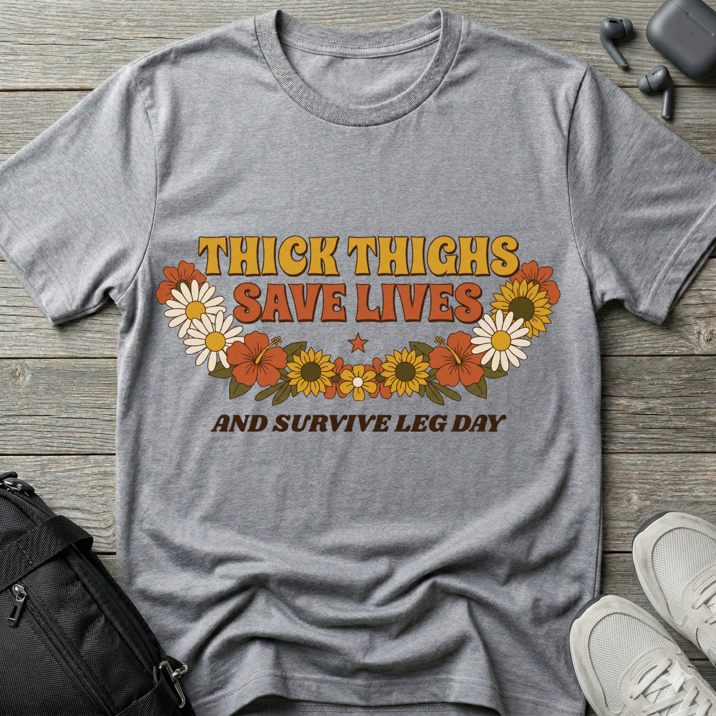 "Thick Thighs Save Lives"  T-Shirt