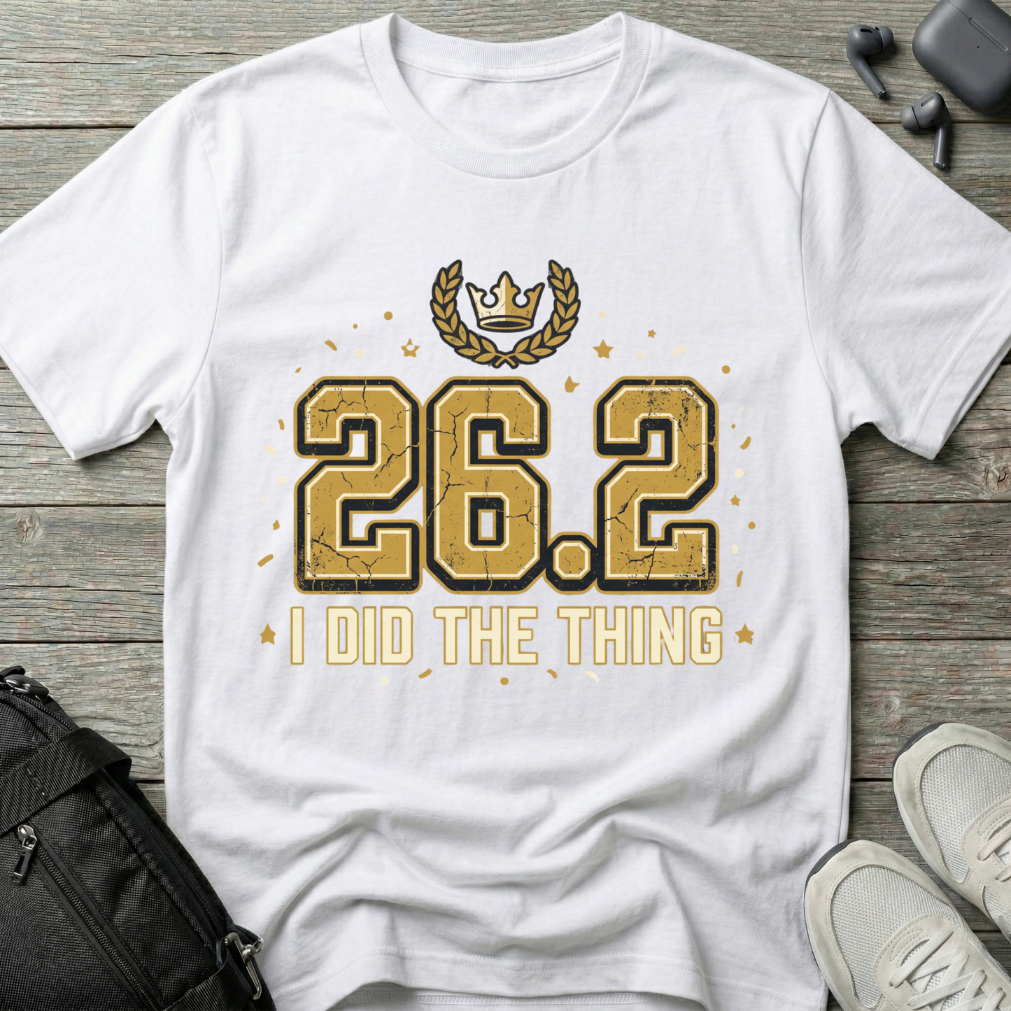 Marathon 26.2   I Did The Thing  T-Shirt