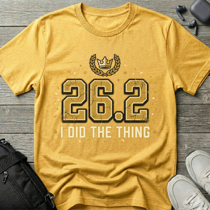 Marathon 26.2   I Did The Thing  T-Shirt