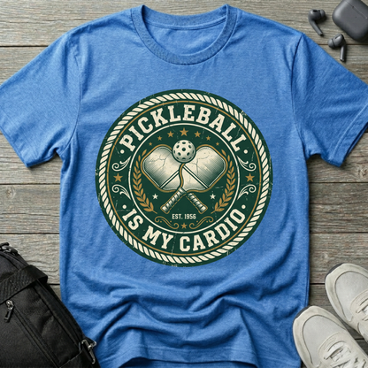 Pickleball T-Shirt — "Pickleball Is My Cardio"