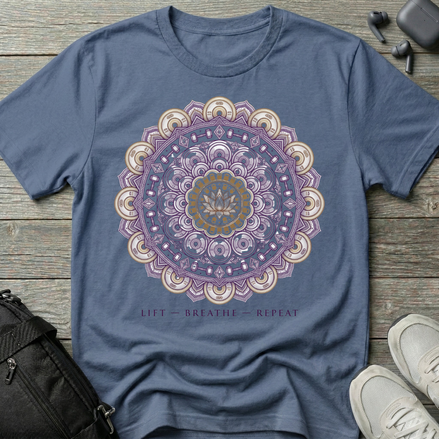 Lift-Breathe-Repeat  T-Shirt