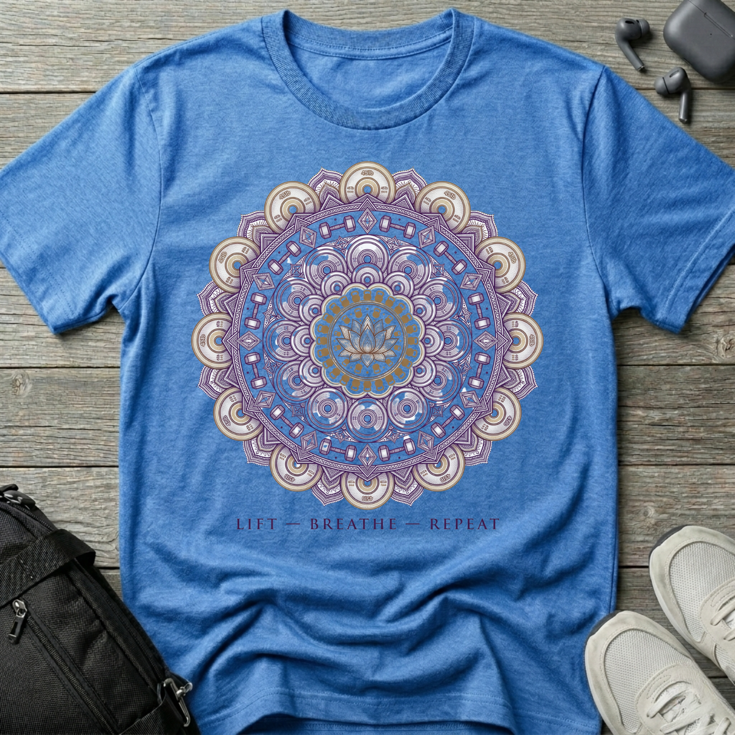 Lift-Breathe-Repeat  T-Shirt
