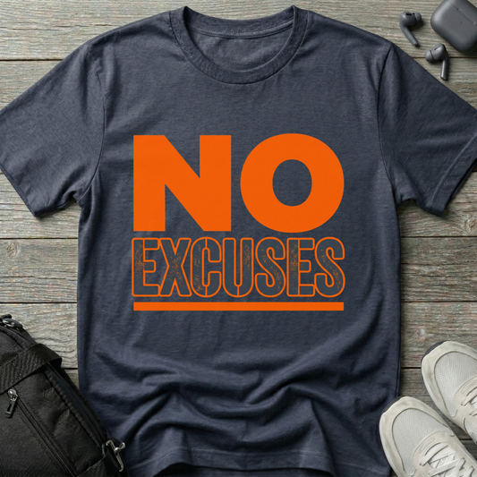 "NO EXCUSES"  T-Shirt