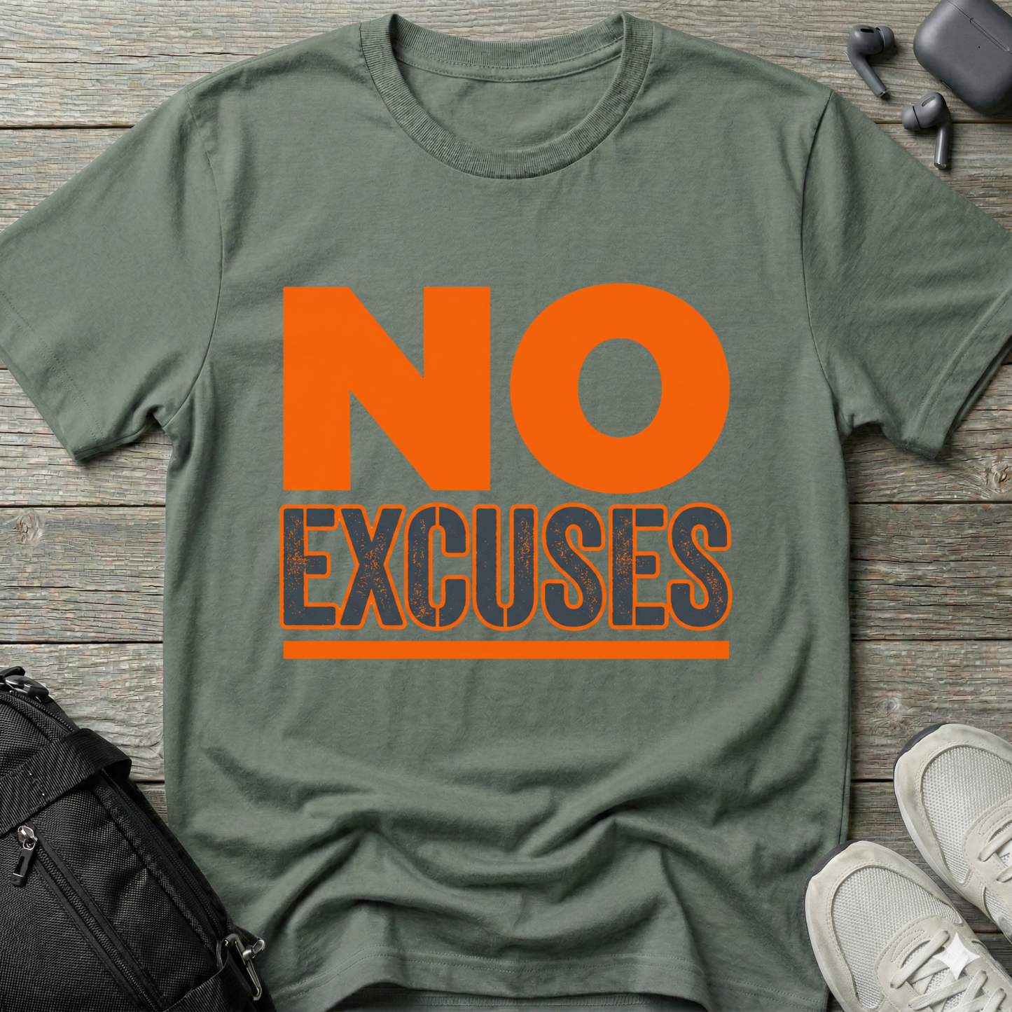"NO EXCUSES"  T-Shirt