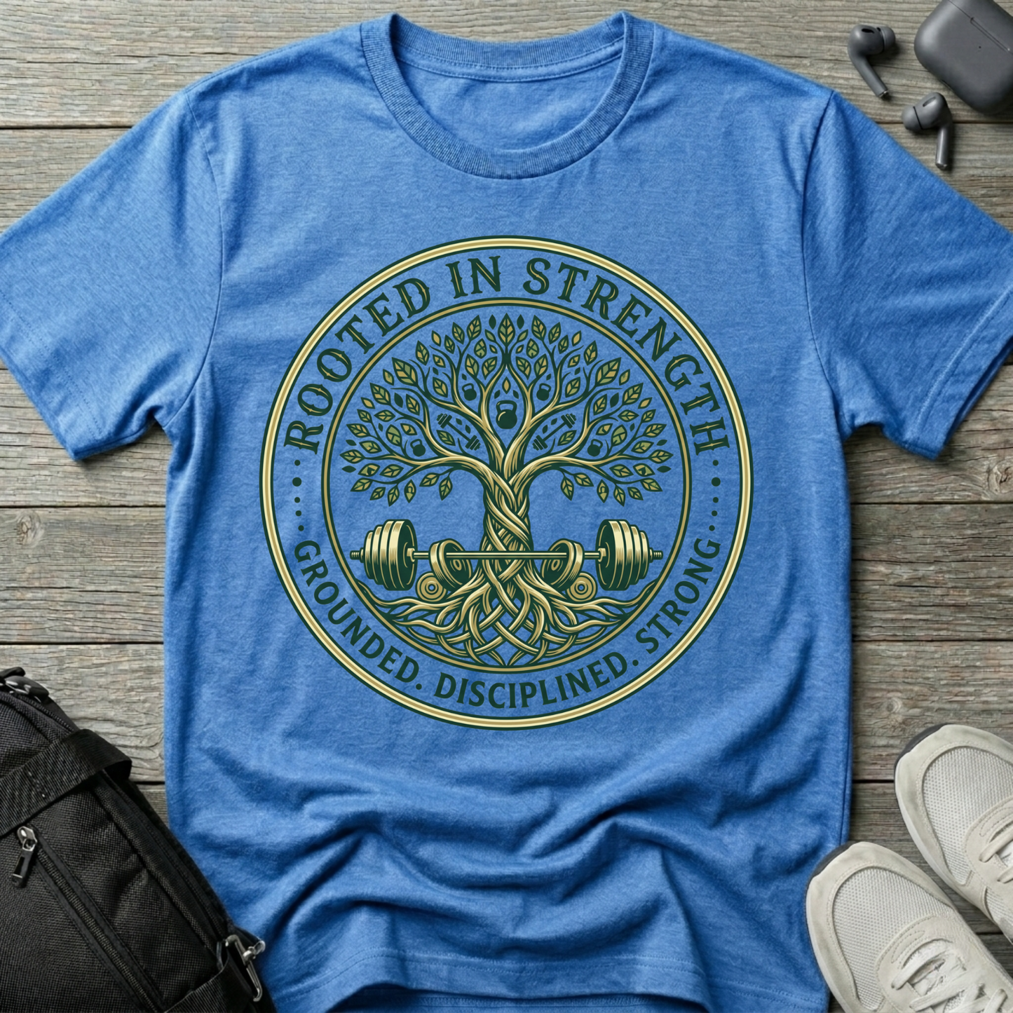 Rooted In Strength Tree  T-Shirt