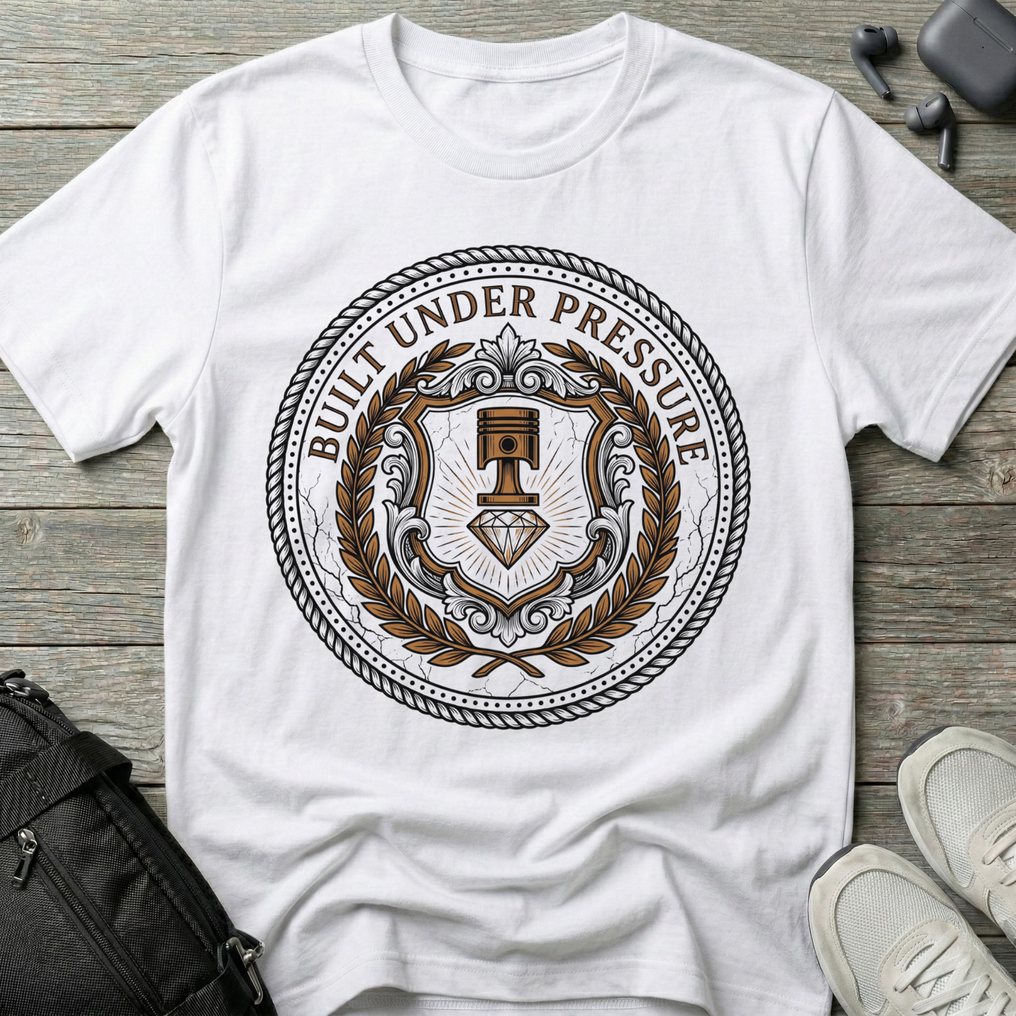 Built Under Pressure  T‑Shirt