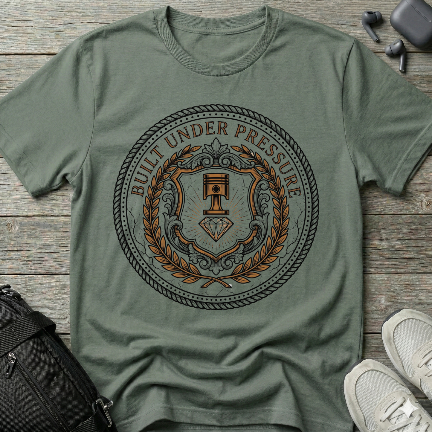 Built Under Pressure  T‑Shirt