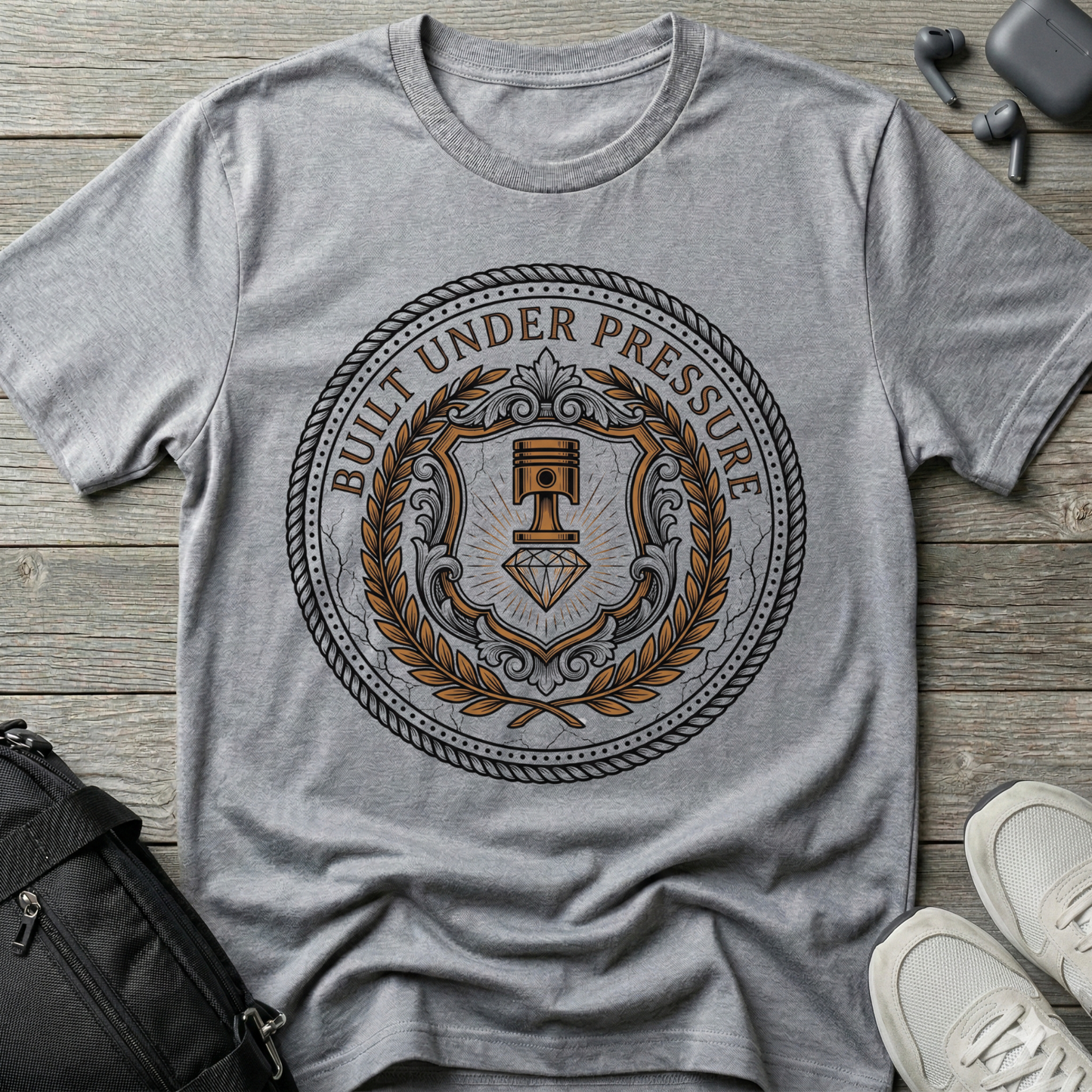 Built Under Pressure  T‑Shirt