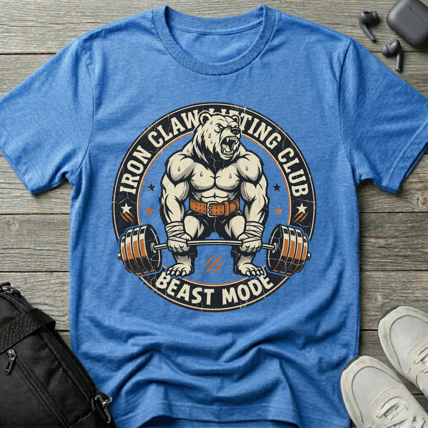 Iron Claw Lifting Club “Beast Mode”  T-Shirt