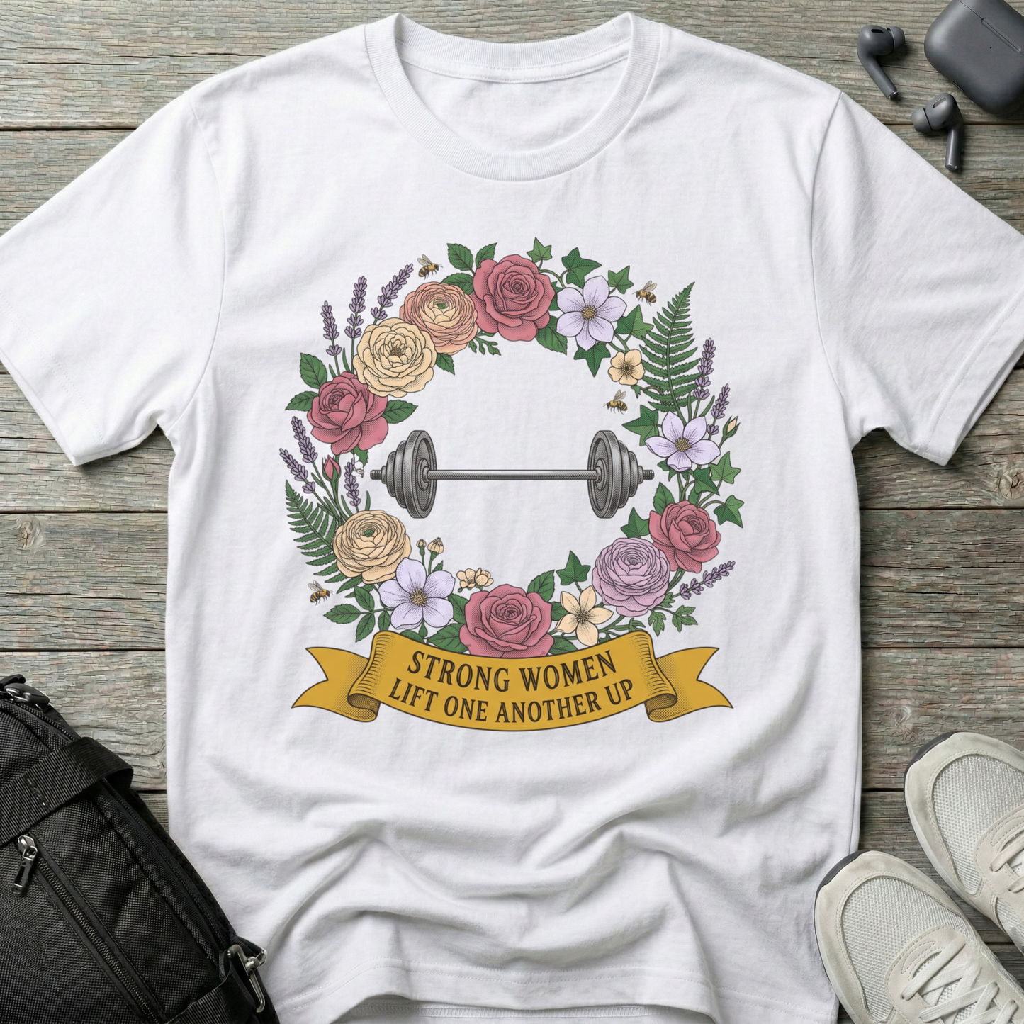 Strong Women Lift One Another Up.  T-Shirt