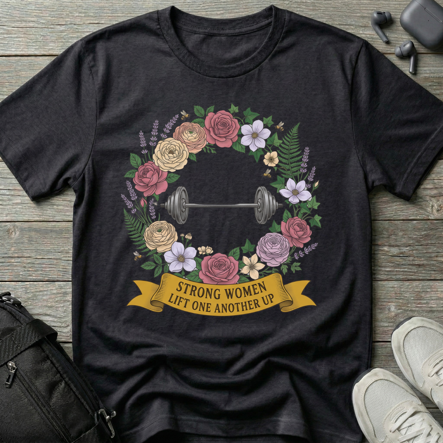 Strong Women Lift One Another Up.  T-Shirt
