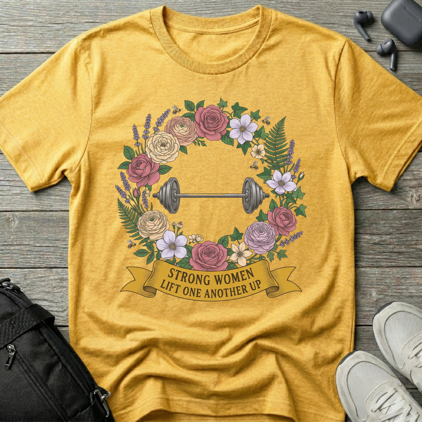Strong Women Lift One Another Up.  T-Shirt