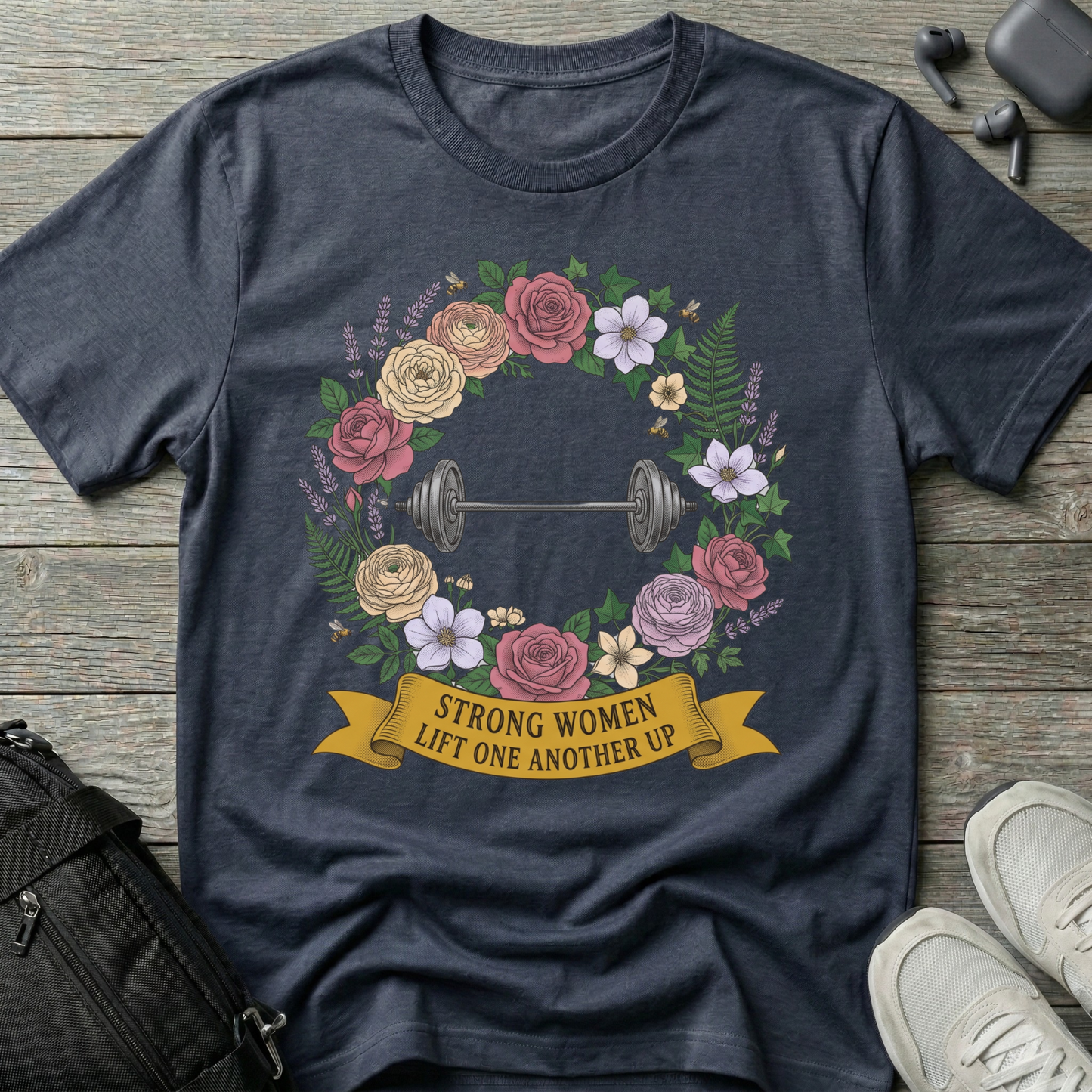 Strong Women Lift One Another Up.  T-Shirt