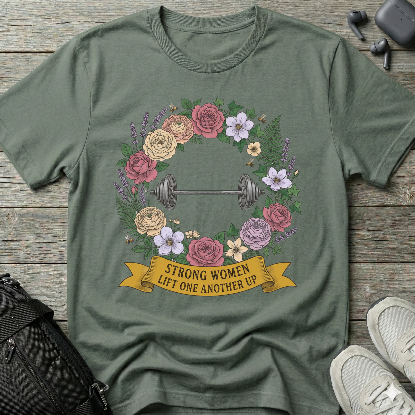 Strong Women Lift One Another Up.  T-Shirt