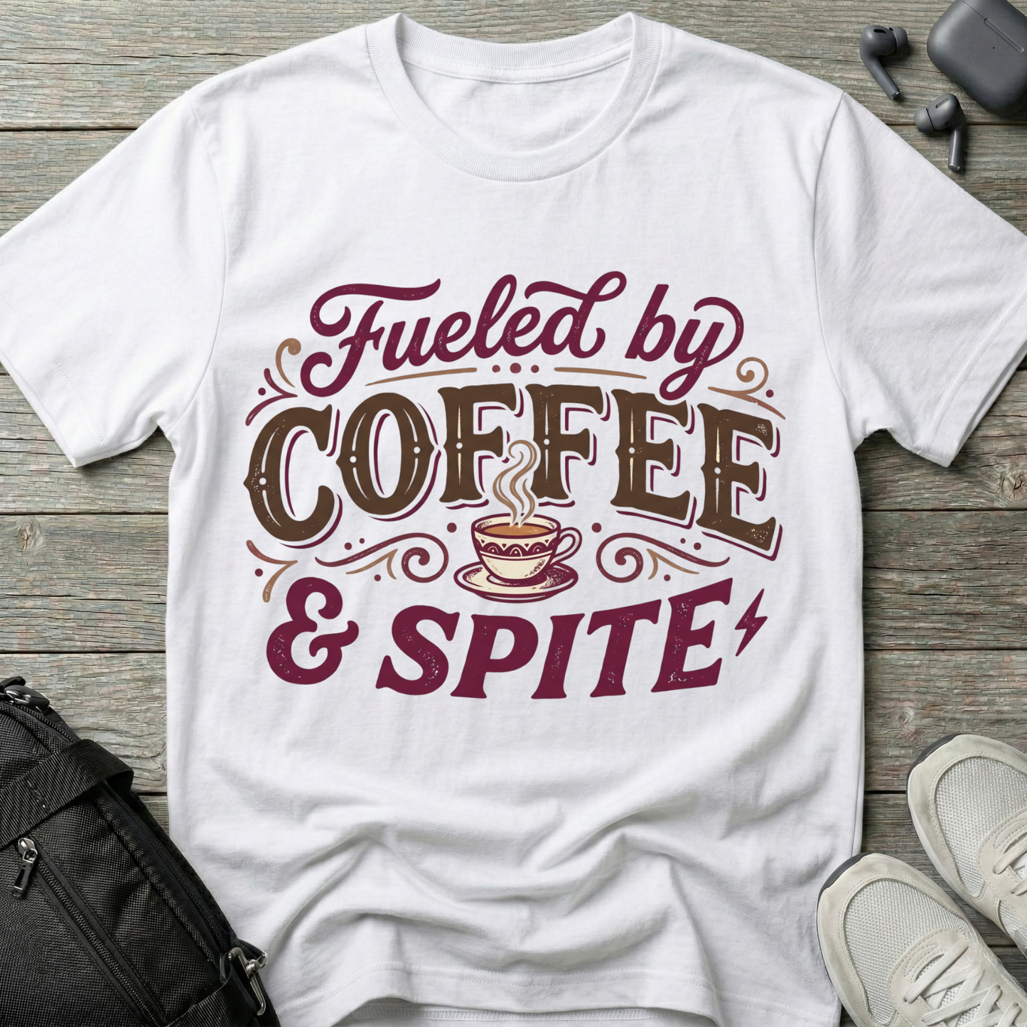 Fueled by Coffee & Spite T-Shirt